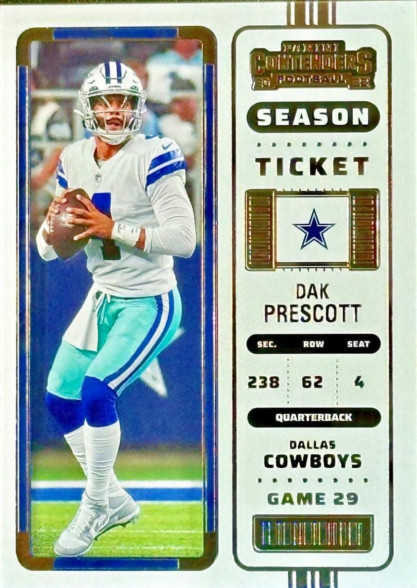 Dak Prescott 2022 panini Panini Contenders