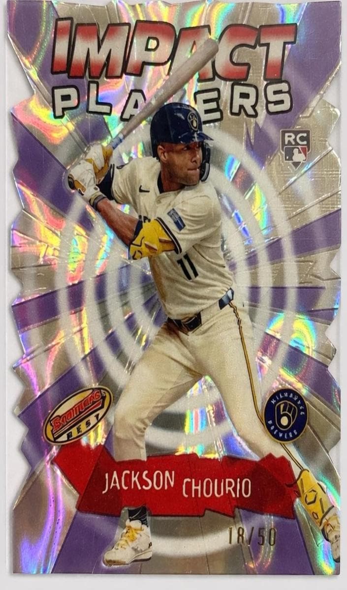 Jackson Chourio 2024 bowman Bowman's Best