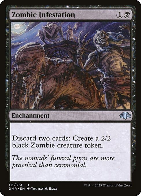 Zombie Infestation 2023 Magic: The Gathering Dominaria Remastered