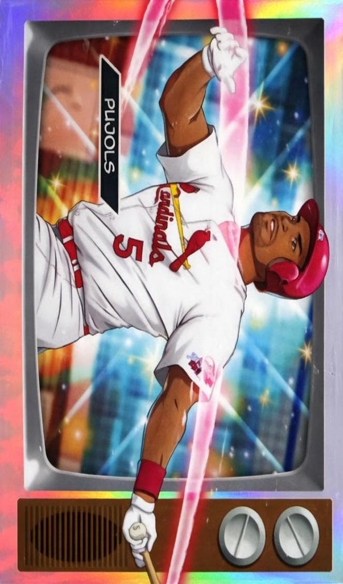 Albert Pujols 2025 bowman Bowman