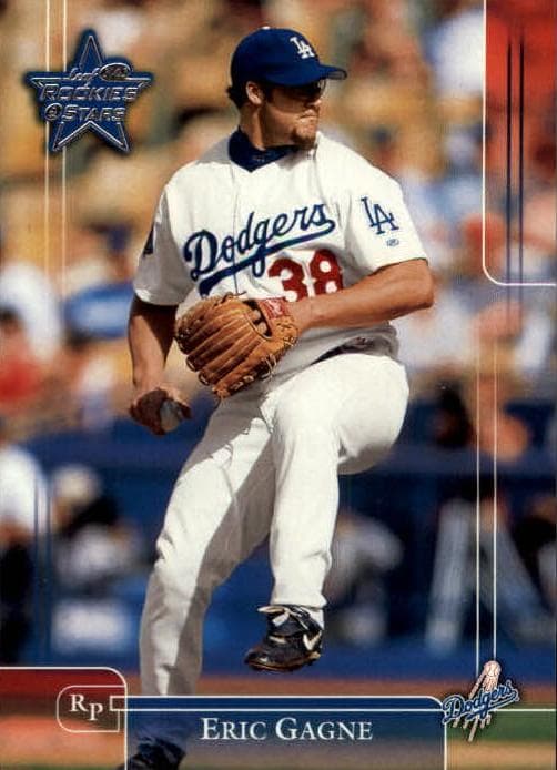 Eric Gagne 2002 leaf Rookies And Stars
