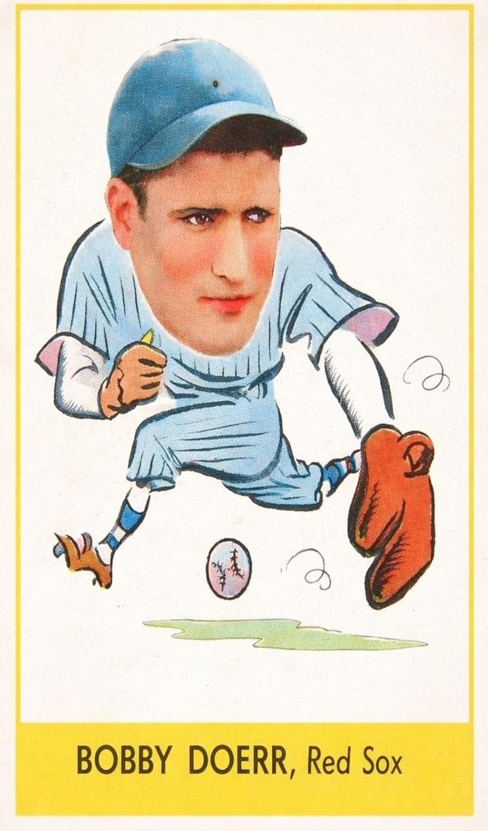 Bobby Doerr 1938 unknown Goudey Heads-Up