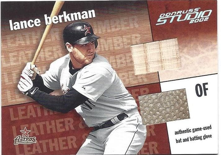 Lance Berkman 2002 panini Donruss Studio
