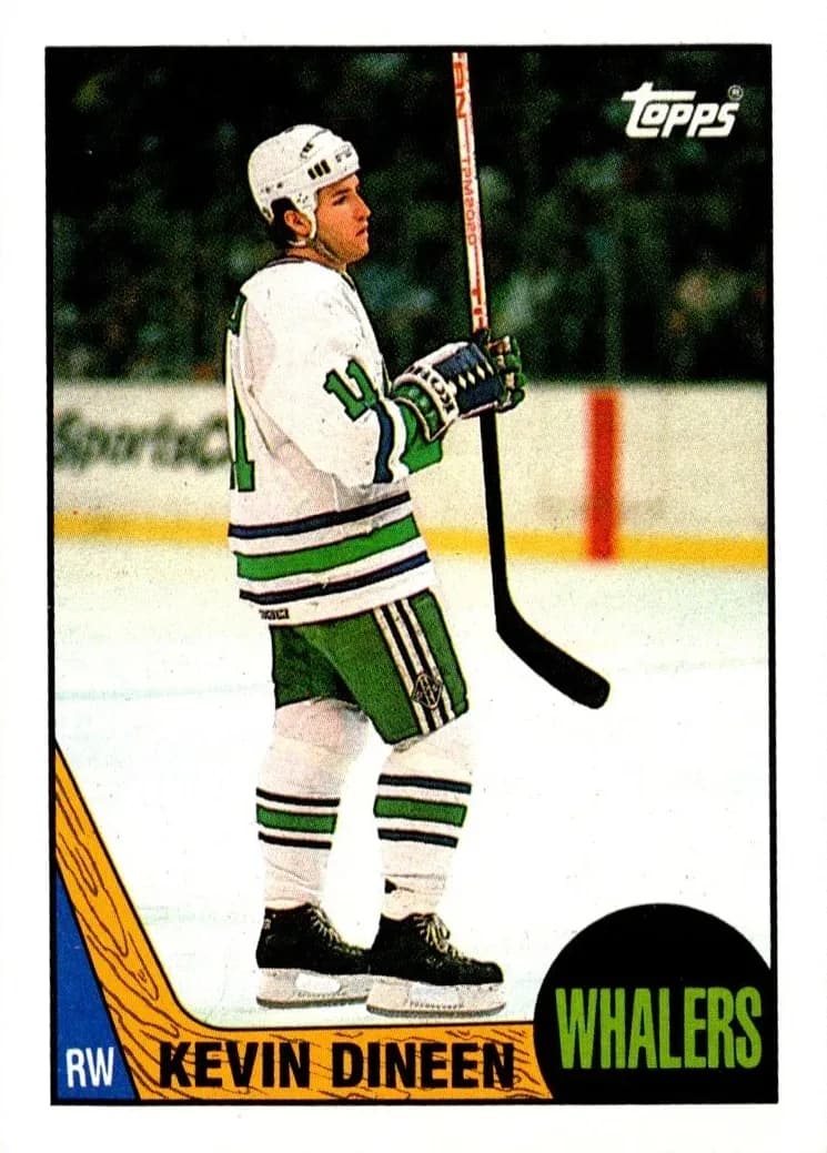 Kevin Dineen 1987 topps Topps