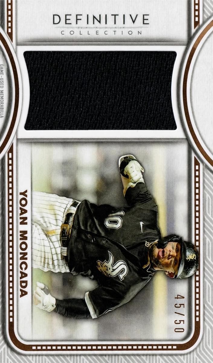 Yoan Moncada 2022 topps Topps Definitive Collection