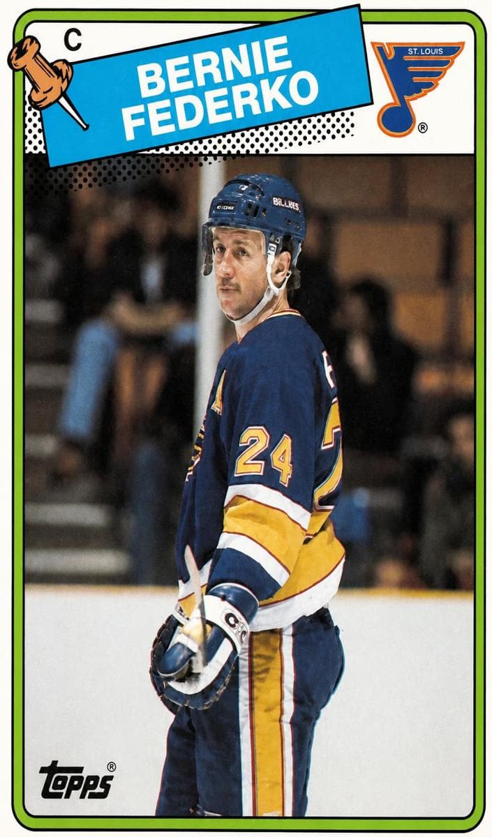 Bernie Federko 1988 topps Topps