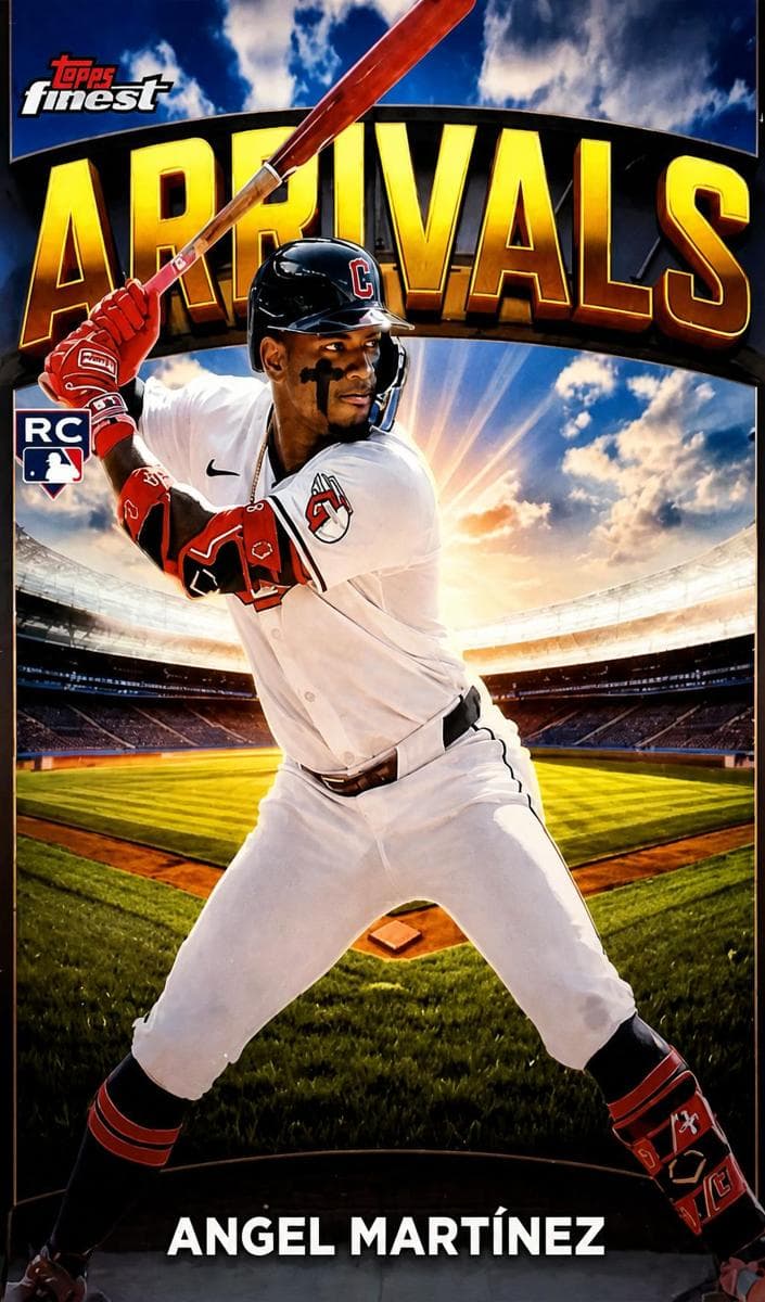 Angel Martínez 2025 topps Topps Finest