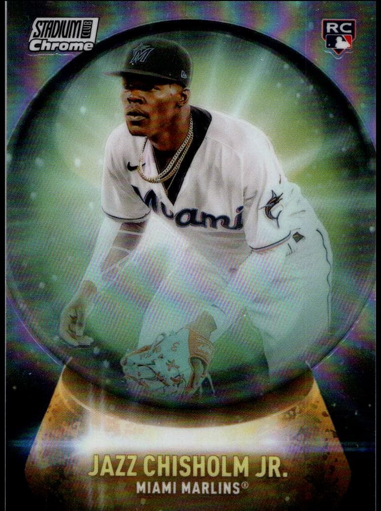 Jazz Chisholm jr. 2021 unknown Stadium Club Chrome