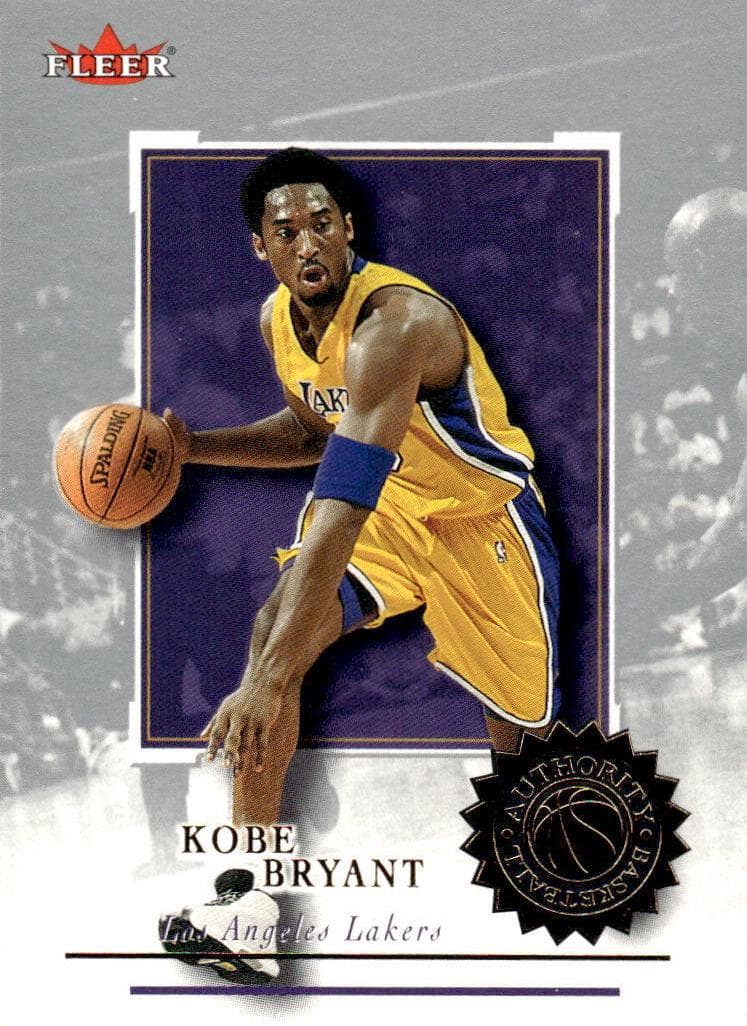 Kobe Bryant 2000 fleer Authority