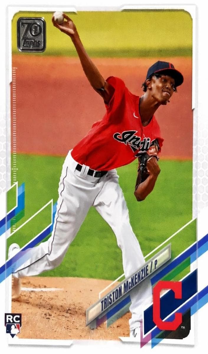 Triston McKenzie 2021 topps Topps