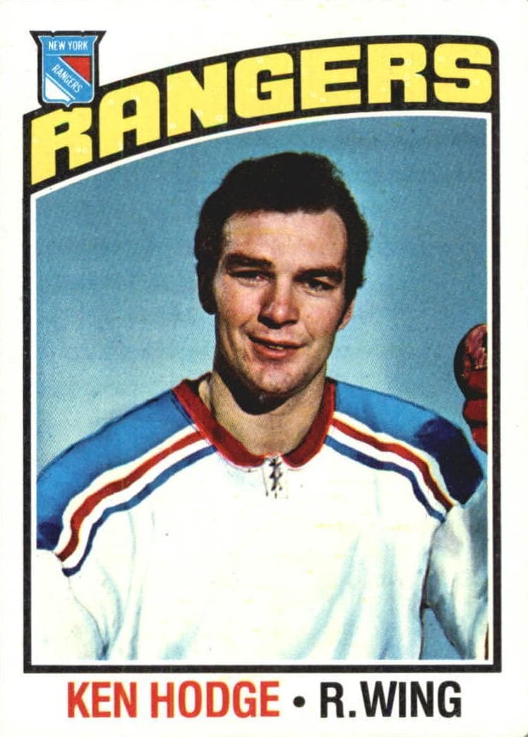 Ken Hodge 1976 topps Topps