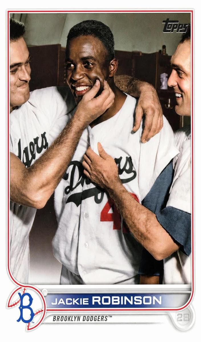 Jackie Robinson 2022 topps Topps Update
