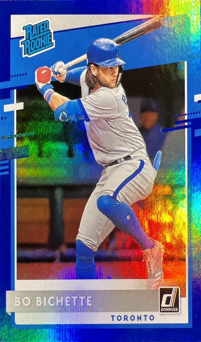 Bo Bichette 2020 panini Donruss
