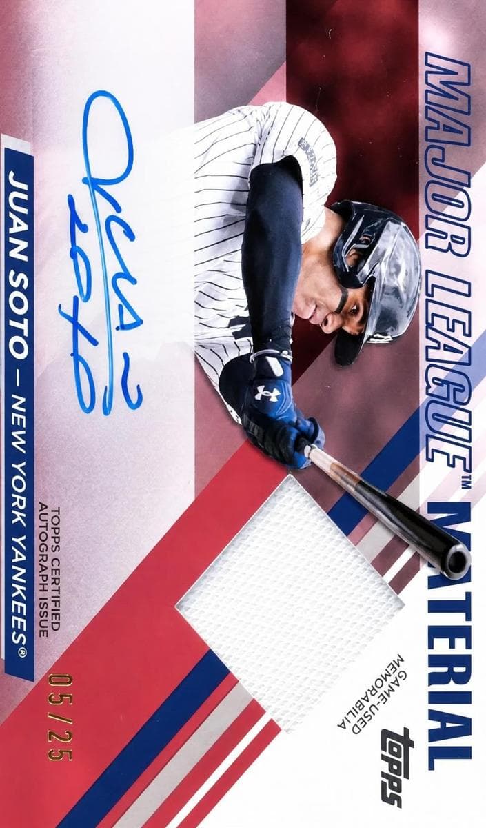 Juan Soto 2024 topps Topps Update
