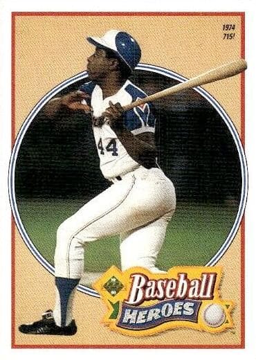 Hank Aaron (1974 715!) 1991 upper-deck Upper Deck