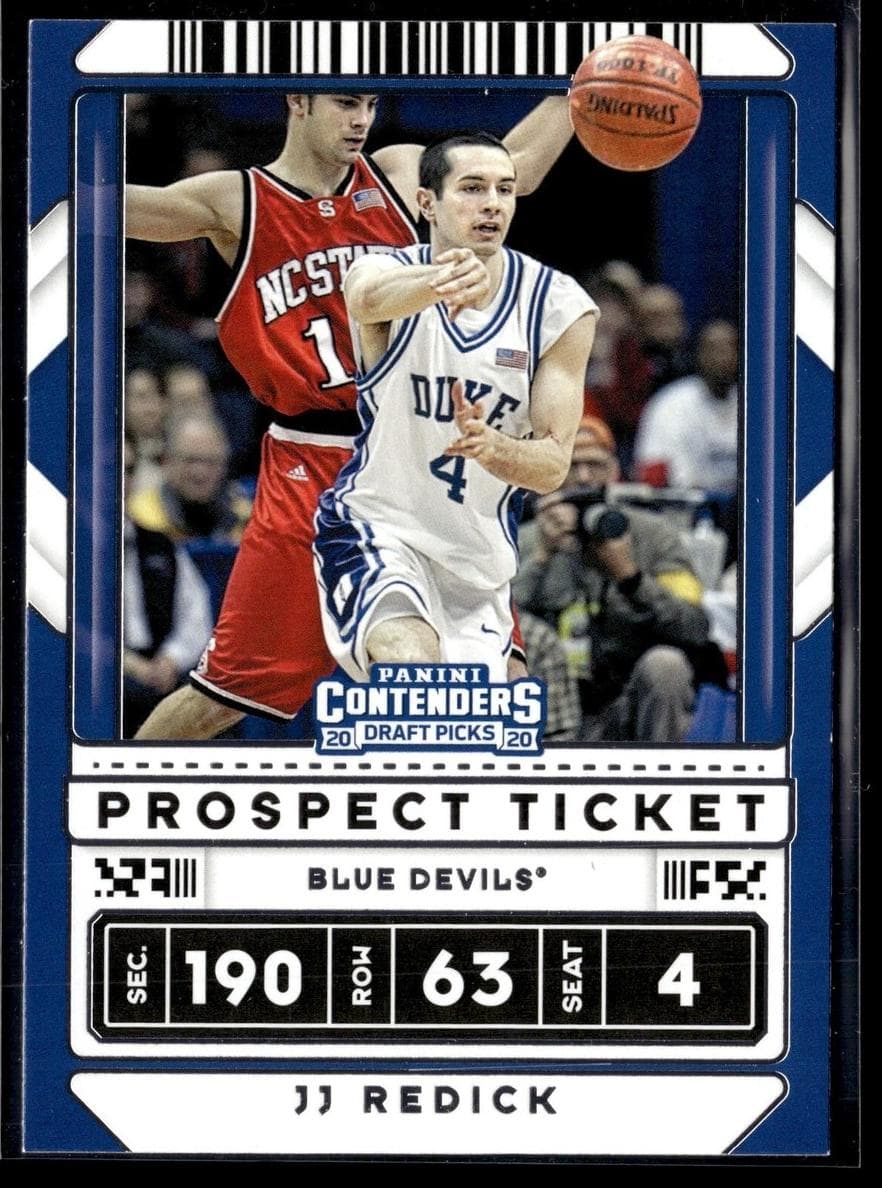 JJ Redick 2020 panini Panini Contenders Draft Picks