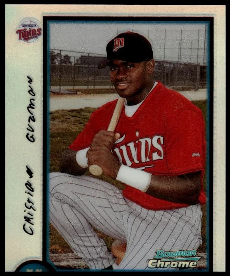 Cristian Guzman 1998 bowman Bowman Chrome
