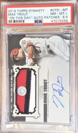 Mike Trout 2019 topps