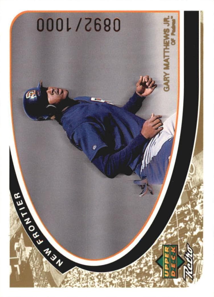 Gary Matthews Jr. 1998 upper-deck Upper Deck Retro