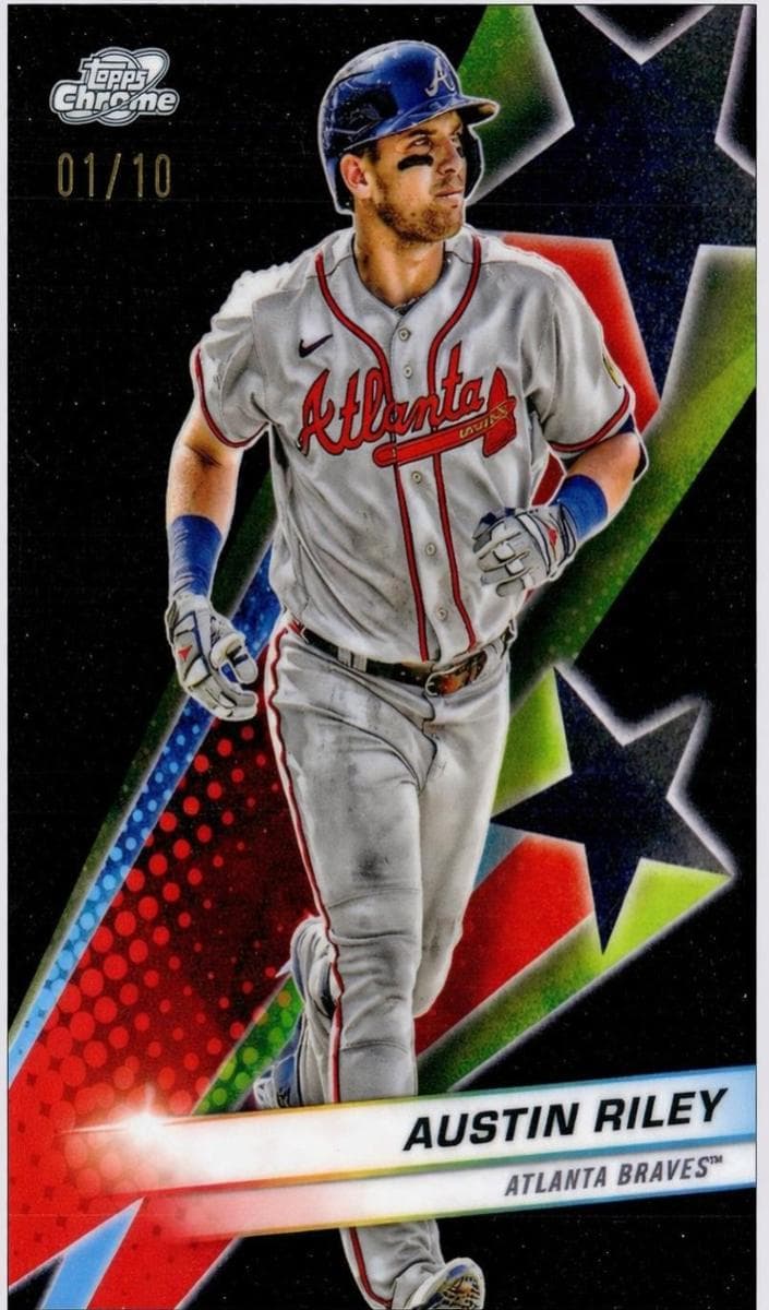 Austin Riley 2024 topps Topps Cosmic Chrome