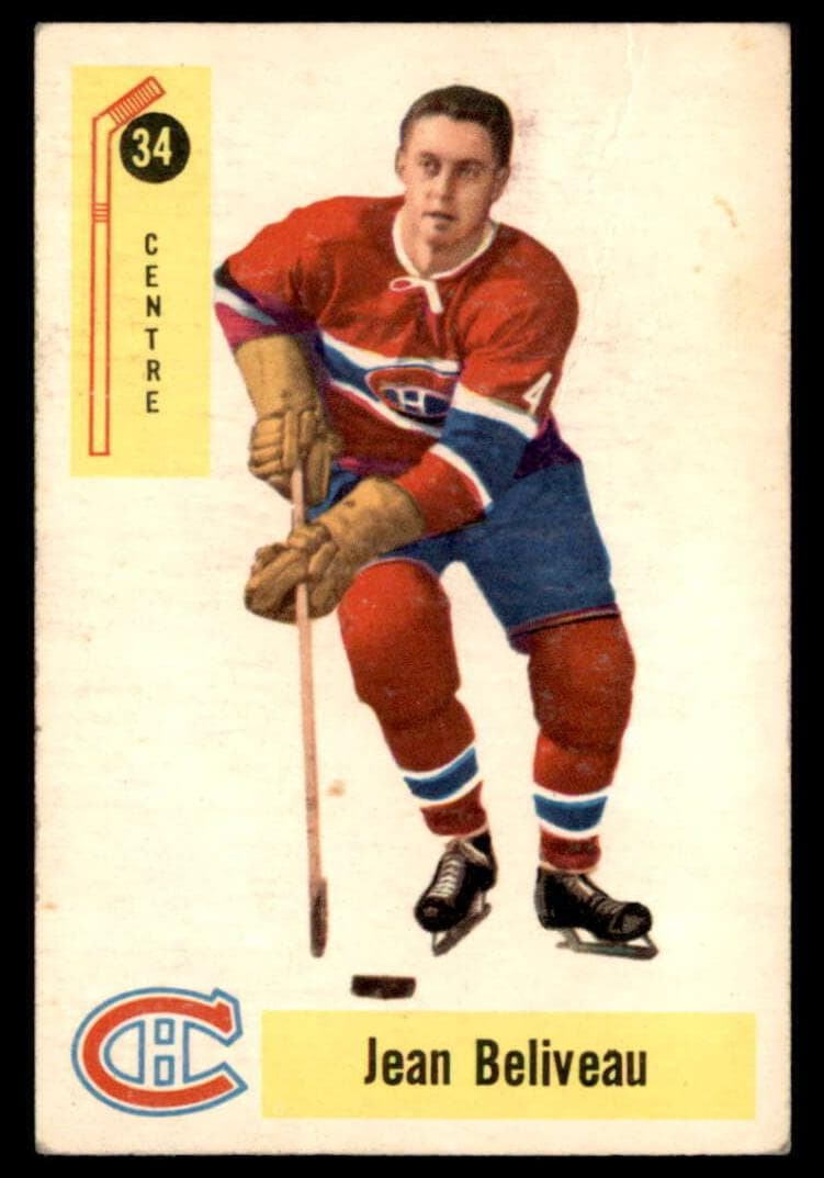 Jean Beliveau 1958 unknown