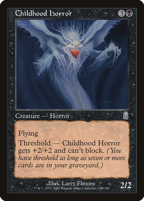 Childhood Horror 2001 Magic: The Gathering