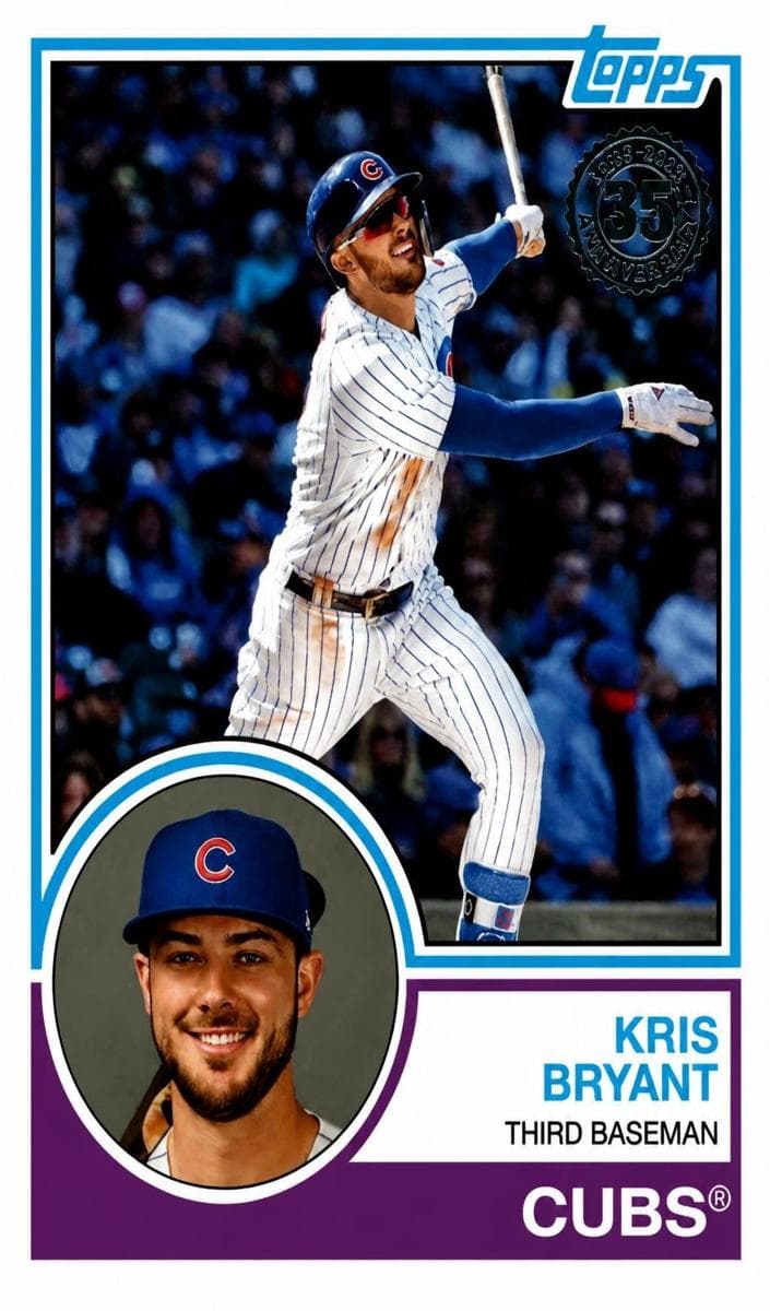 Kris Bryant trading card