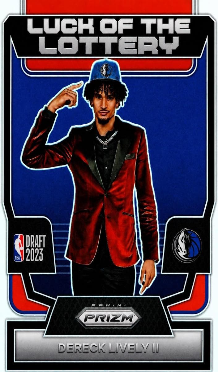 Dereck Lively II 2023 panini Panini Prizm