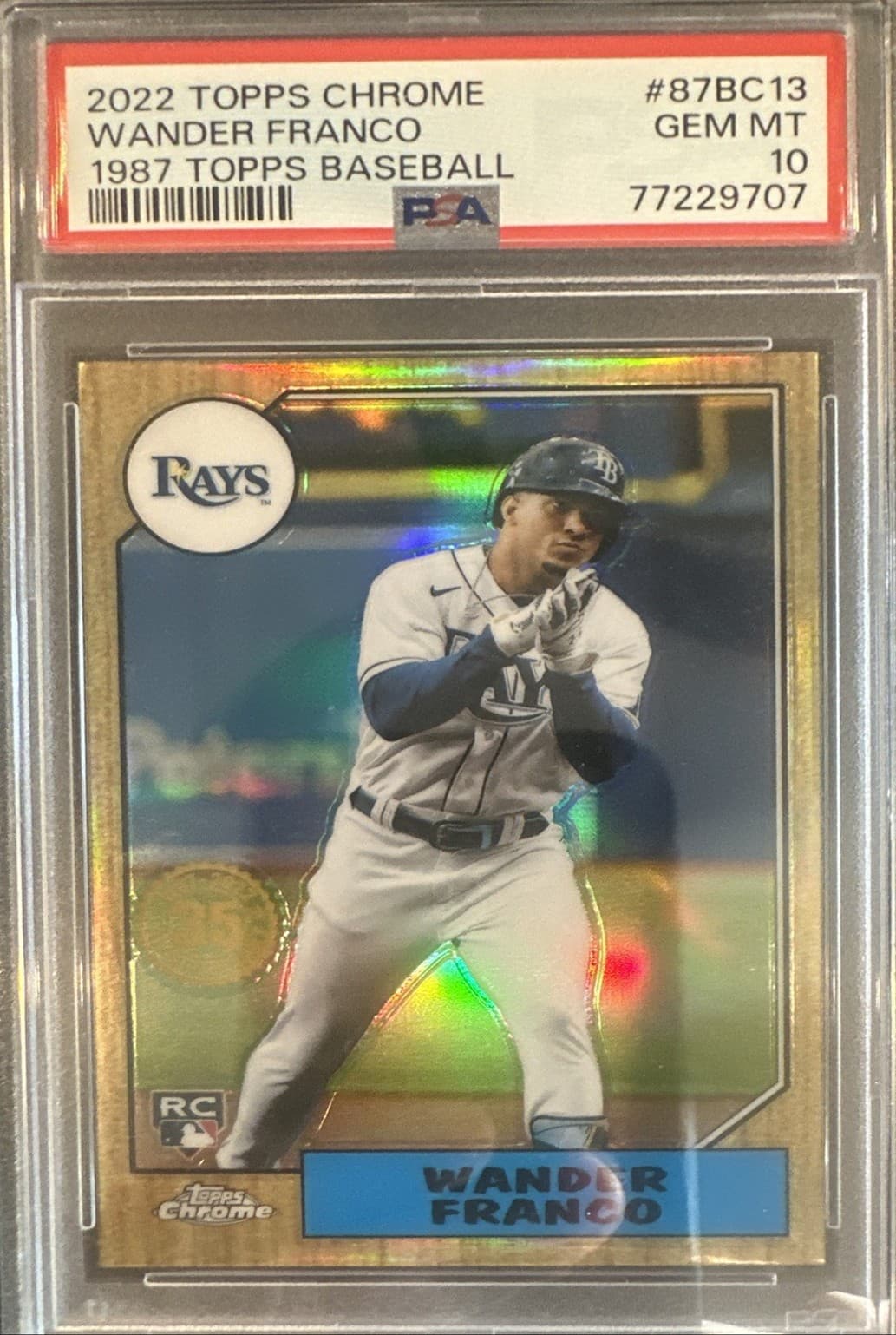 TOPPS BASEBALL WANDER FRANCO 2022 Topps Chrome 2022 Topps Chrome
