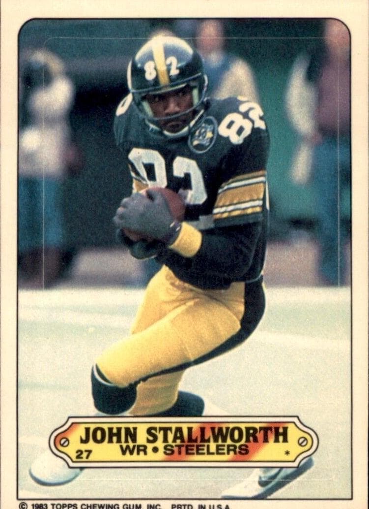 John Stallworth trading card