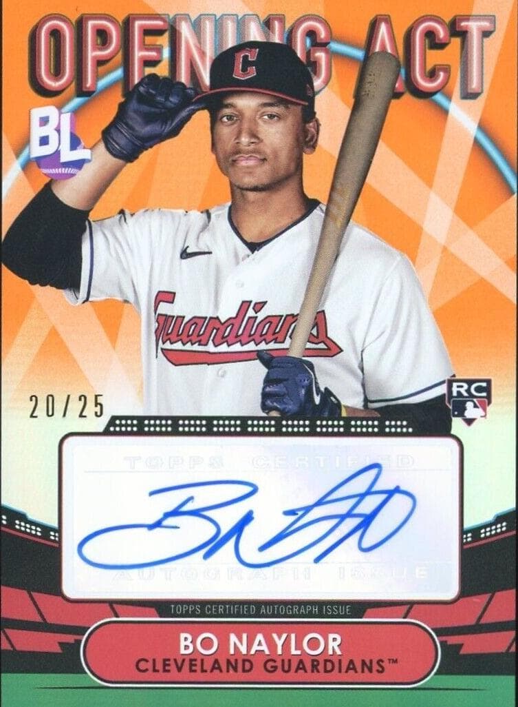 Bo Naylor 2023 topps Topps Big League
