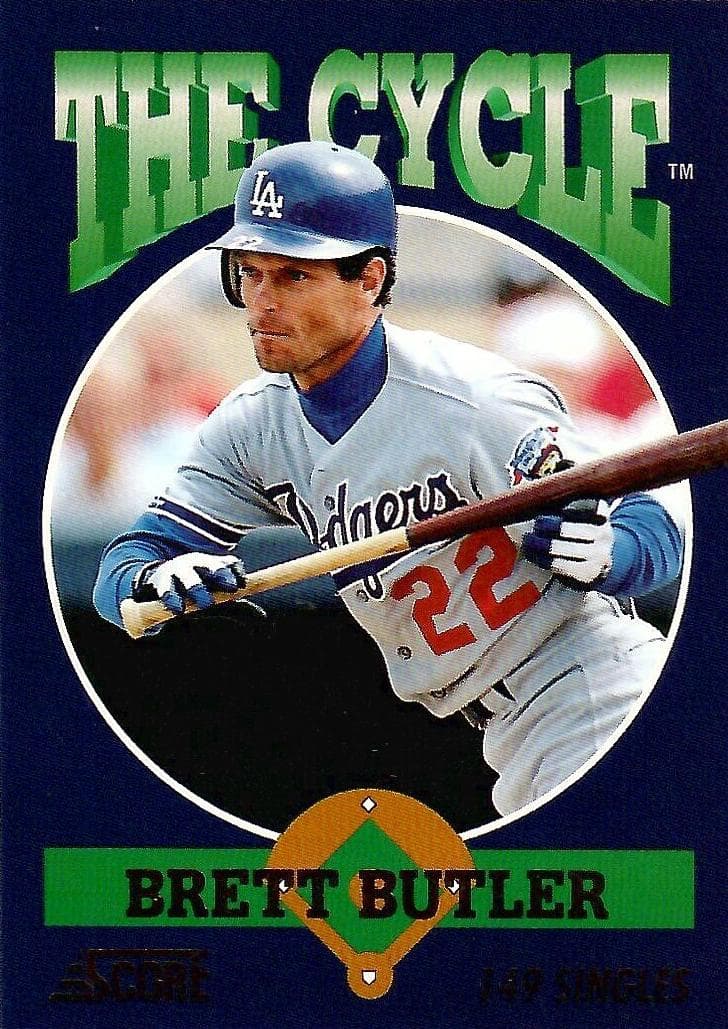 Brett Butler 1994 panini Score