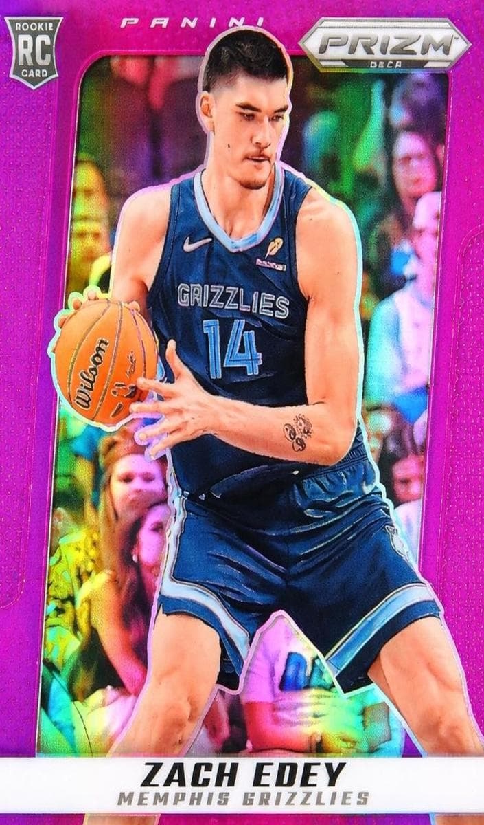 Zach Edey 2024 panini Panini Prizm Deca