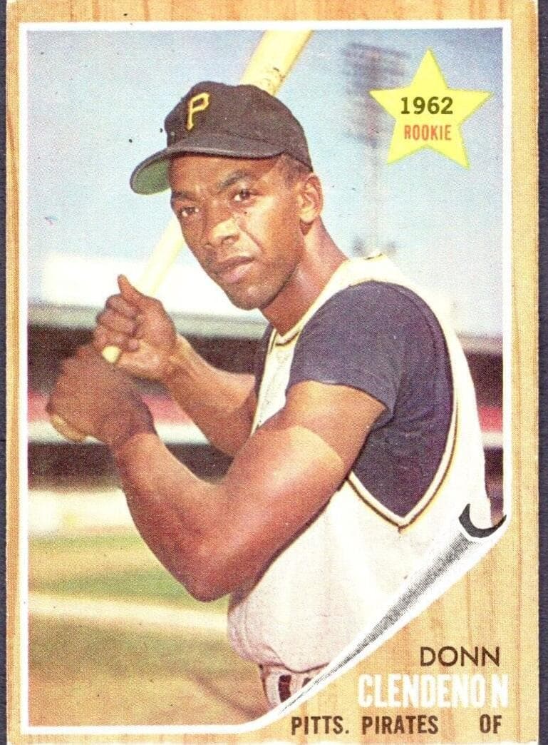 Donn Clendenon 1962 topps Topps
