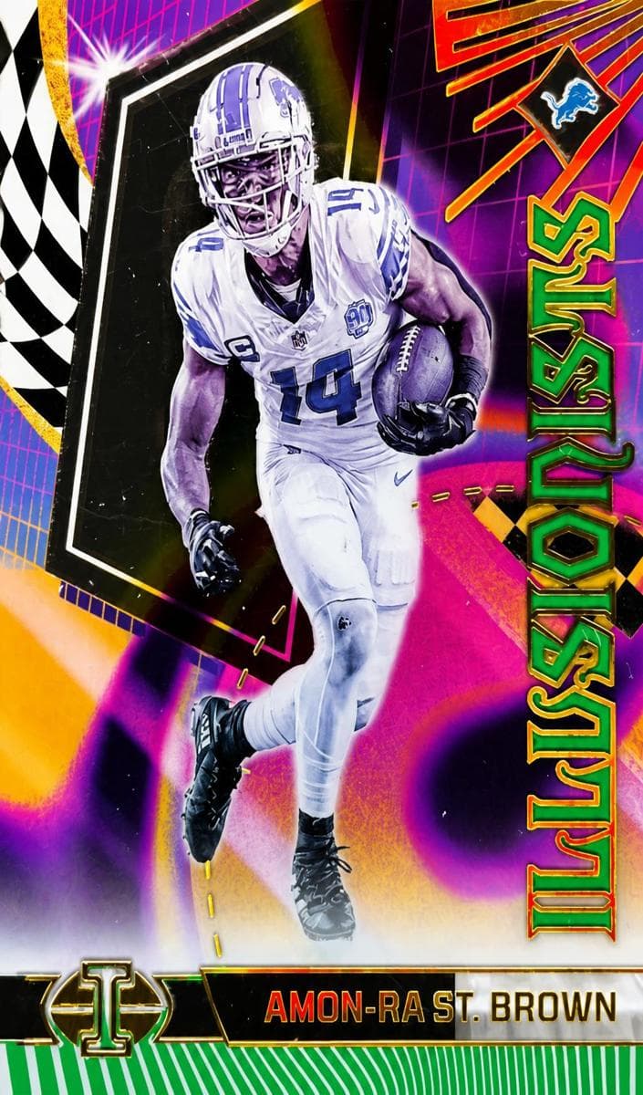 Amon-Ra St. Brown 2023 panini Panini Illusions