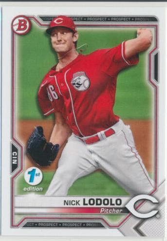Nick Lodolo 2021 bowman
