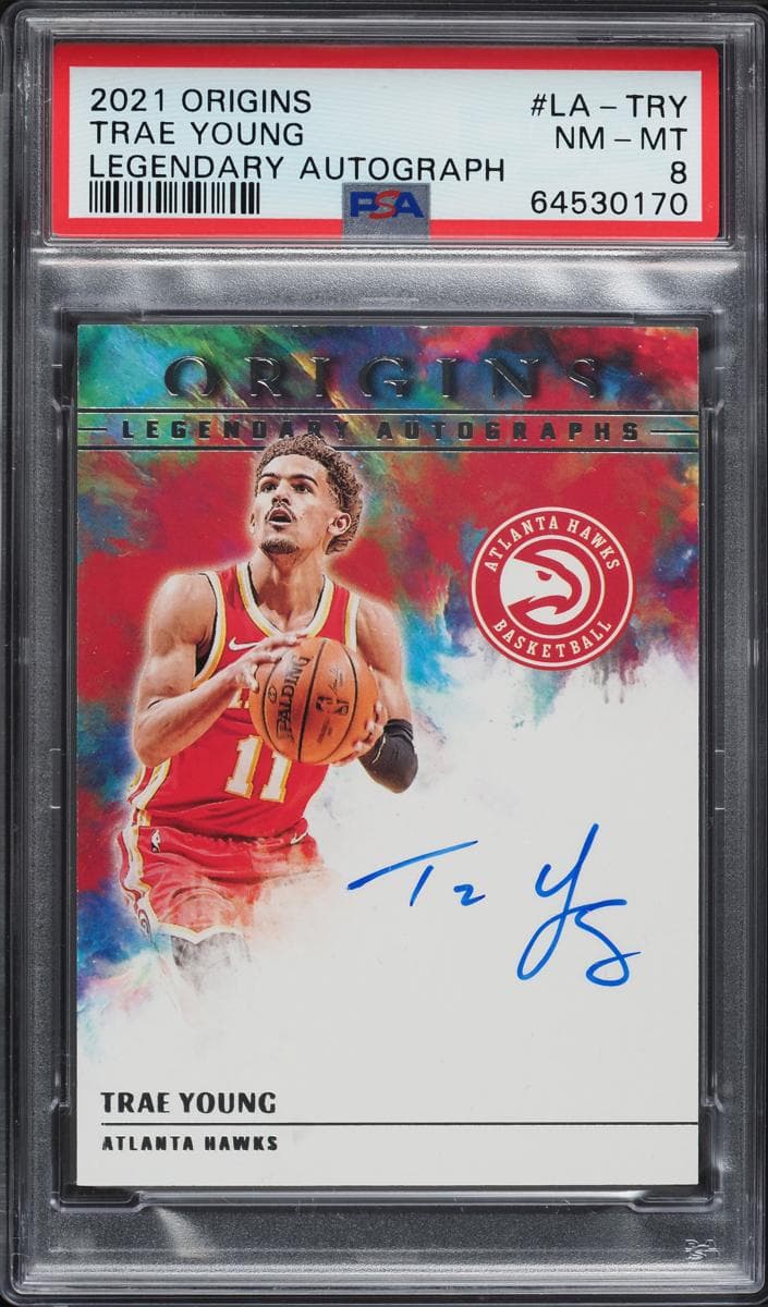 Trae Young 2021 panini Panini Origins