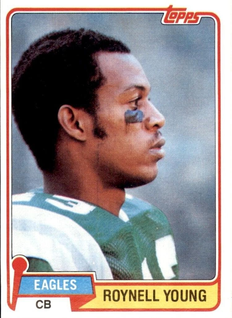 Roynell Young 1981 topps