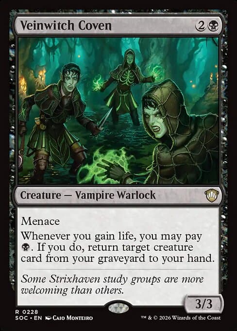 Veinwitch Coven 2021 Magic: The Gathering Commander 2021