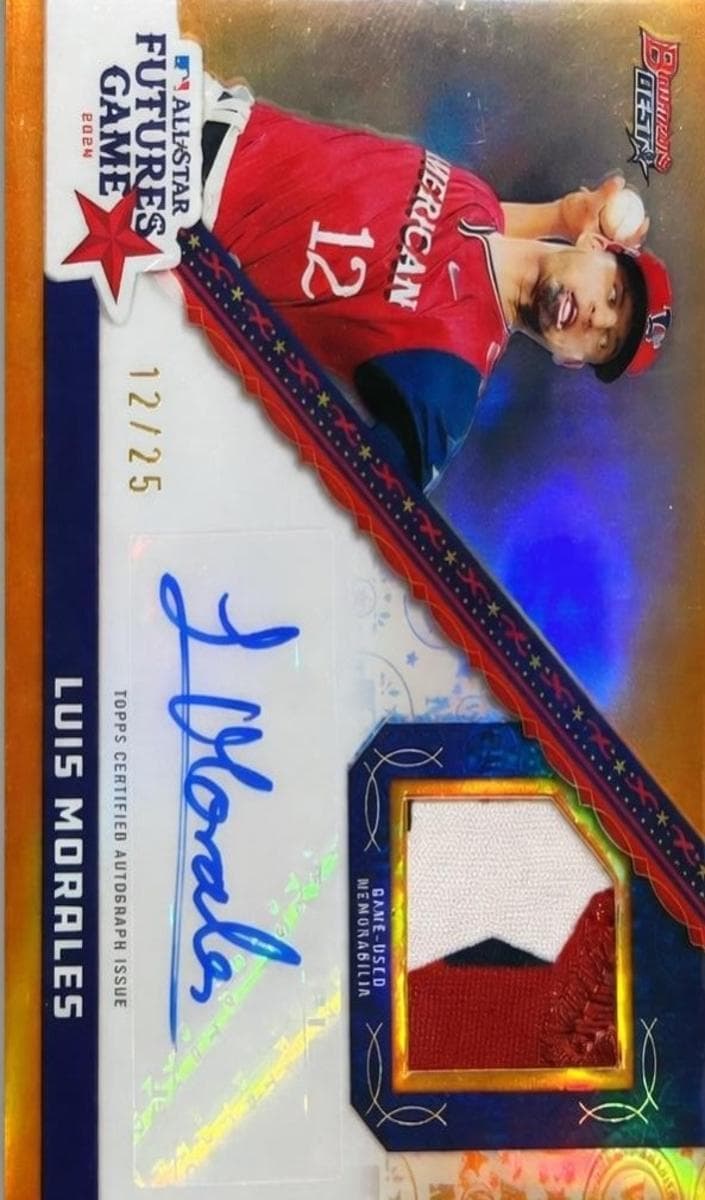 Luis Morales 2024 bowman Bowman's Best
