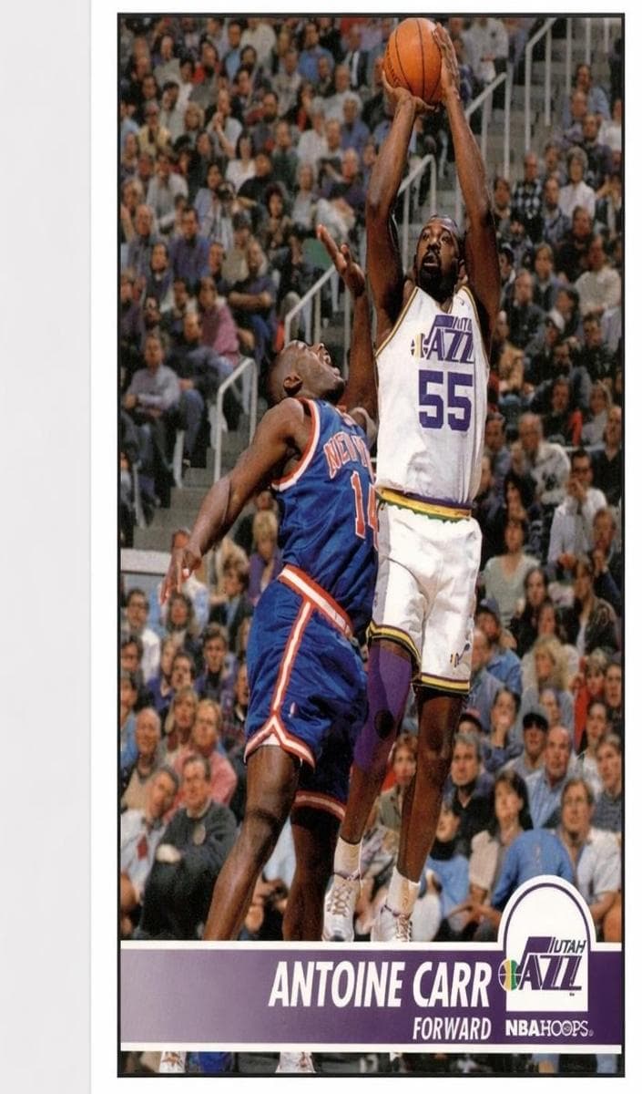 Antoine Carr 1994 panini Hoops