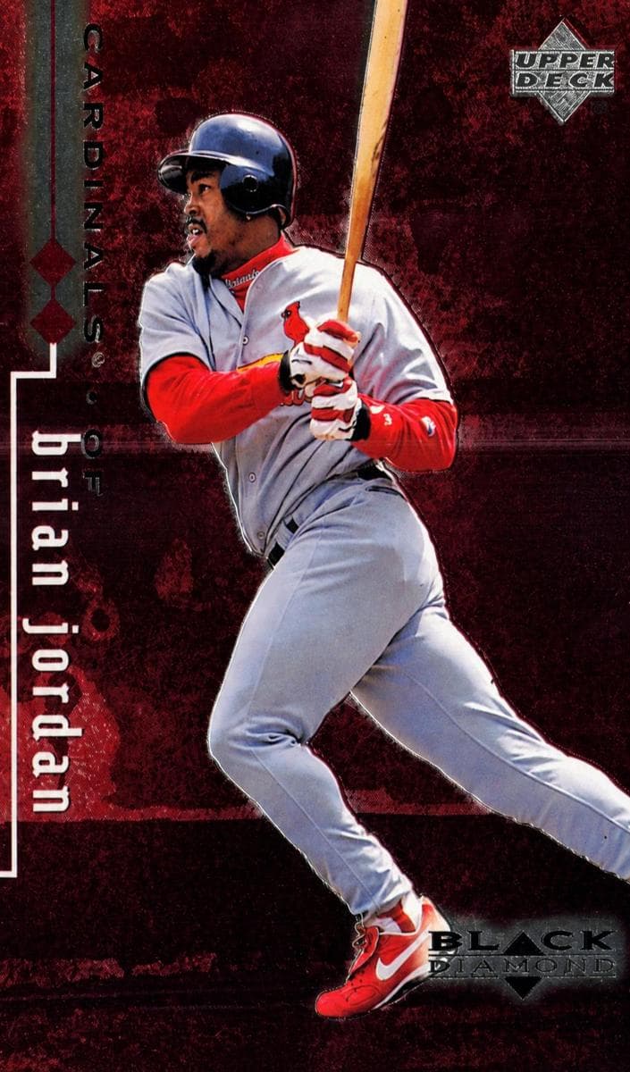 Brian Jordan 1999 upper-deck Upper Deck Black Diamond