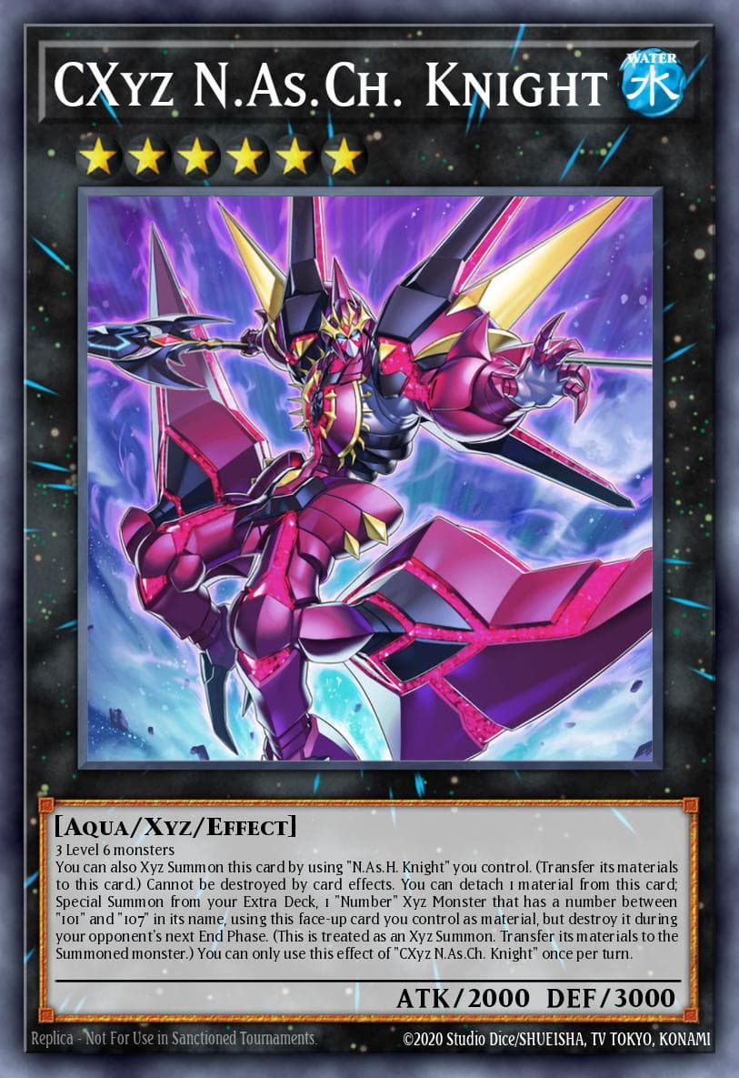 CXyz N.As.Ch. Knight 2025 Yu-Gi-Oh!