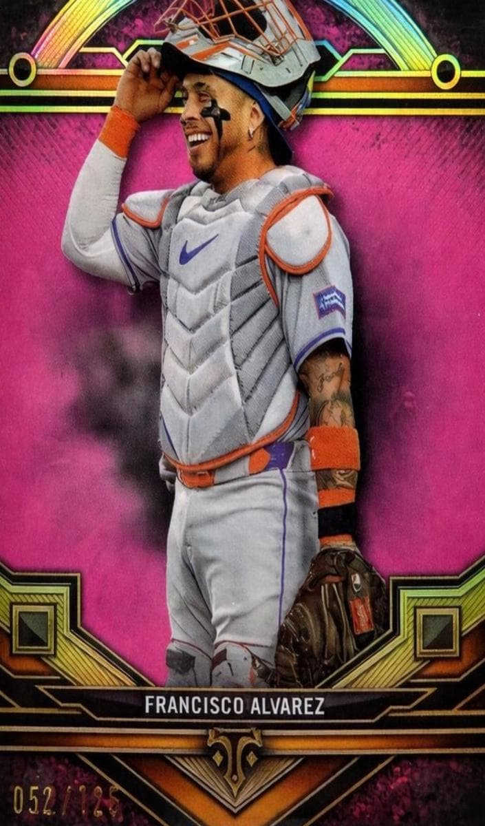 Francisco Alvarez 2024 topps Topps Triple Threads