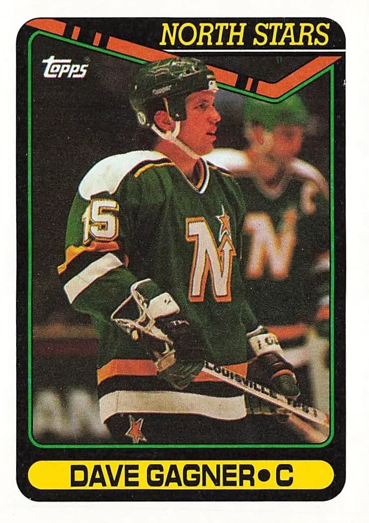 Dave Gagner trading card