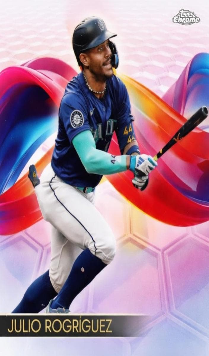 Julio Rodríguez 2024 topps Topps Chrome Update