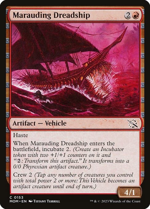 Marauding Dreadship 2023 Magic: The Gathering March of the Machine