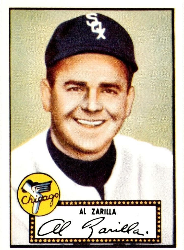 Al Zarilla 1952 topps Topps