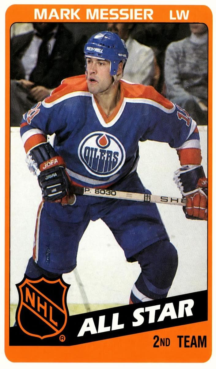 Mark Messier 1984 topps Topps