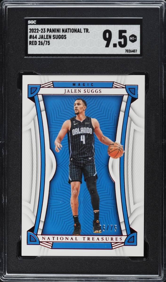 Jalen Suggs 2022 panini Panini National Treasures